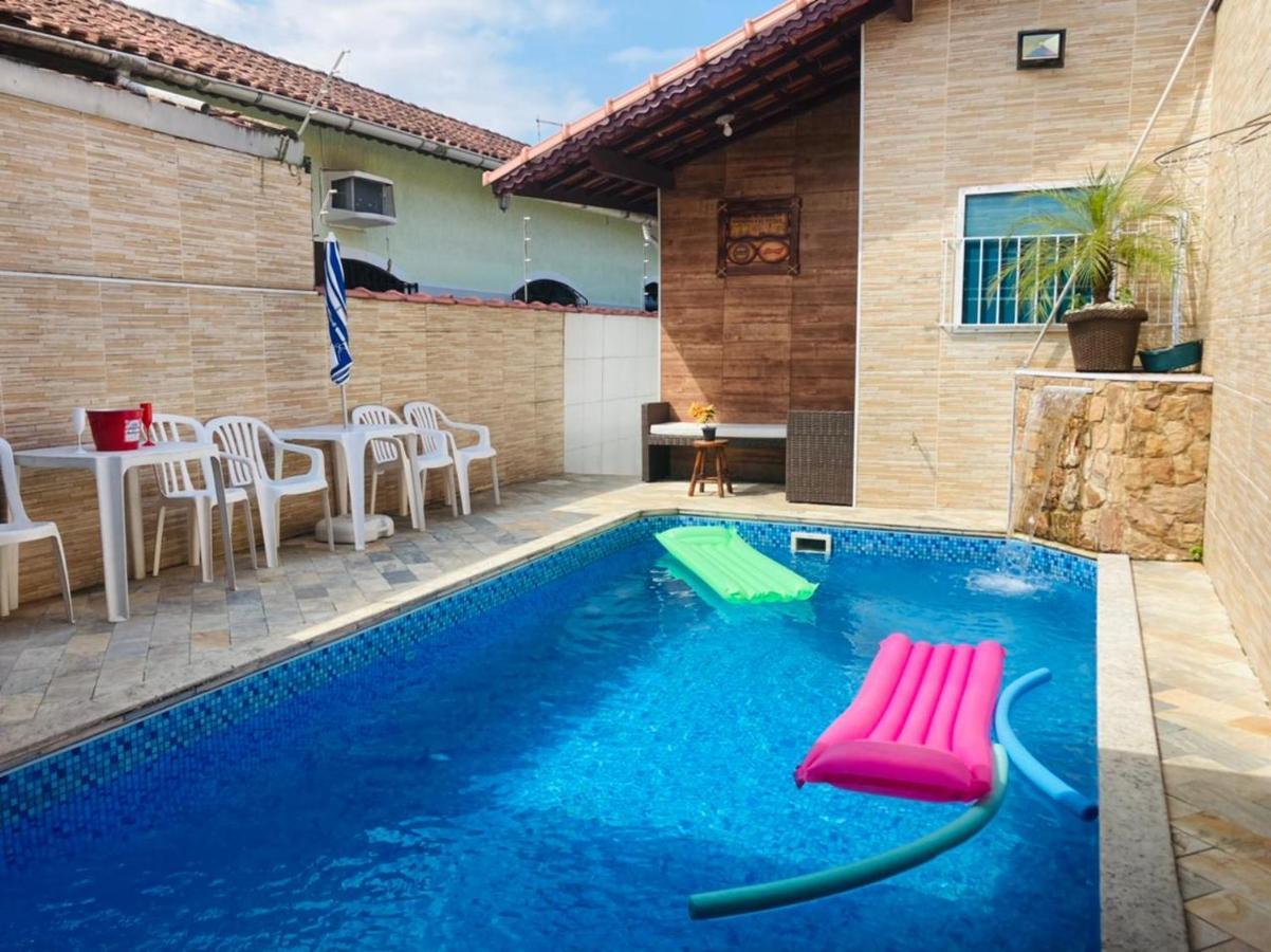 Casa Moderna E Aconchegante Com Opcao De Piscina Aquecida Cobrado A Parte, Area Gourmet Com Churrasqueira Em Deck Coberto, Lareira Na Sala A Apenas 50 Metros Da Praia Villa Praia Grande  Exterior foto