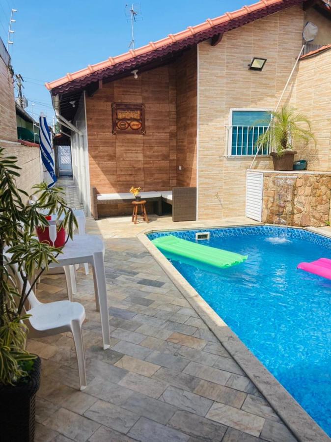 Casa Moderna E Aconchegante Com Opcao De Piscina Aquecida Cobrado A Parte, Area Gourmet Com Churrasqueira Em Deck Coberto, Lareira Na Sala A Apenas 50 Metros Da Praia Villa Praia Grande  Exterior foto